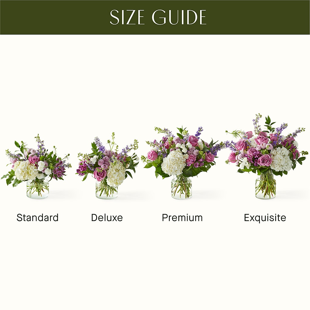 Violet Caress Bouquet – Sensation Flowers Boutique Inc, Miami FL