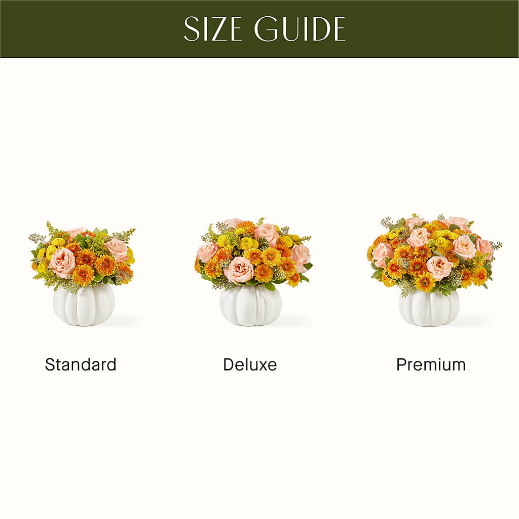 Peachy Pumpkin – Sensation Flowers Boutique Inc, Miami FL