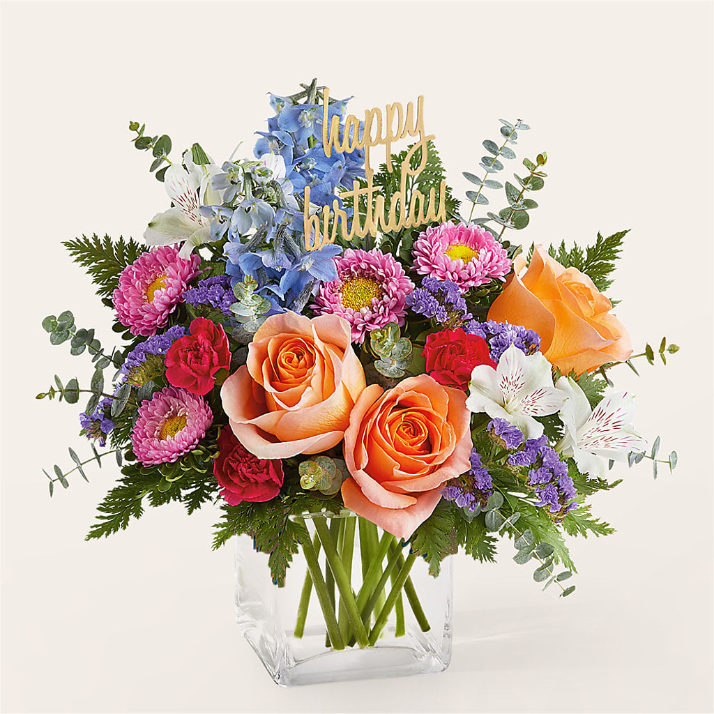 Birthday Bash Bouquet – Sensation Flowers Boutique Inc, Miami FL