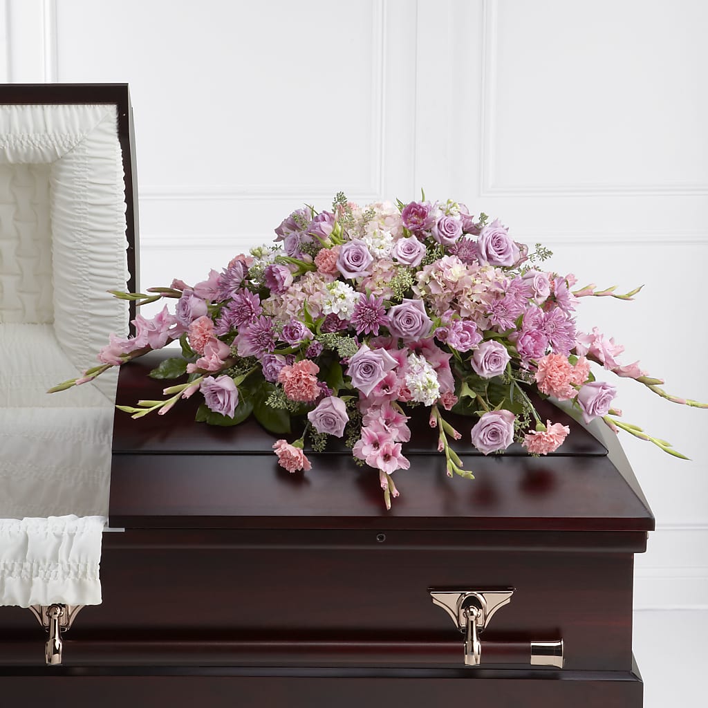 Immorata Casket Spray – Sensation Flowers Boutique Inc, Miami FL