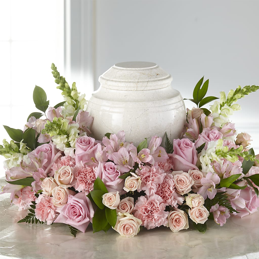 Blooms of Hope Cremation Adornment – Sensation Flowers Boutique Inc, Miami FL