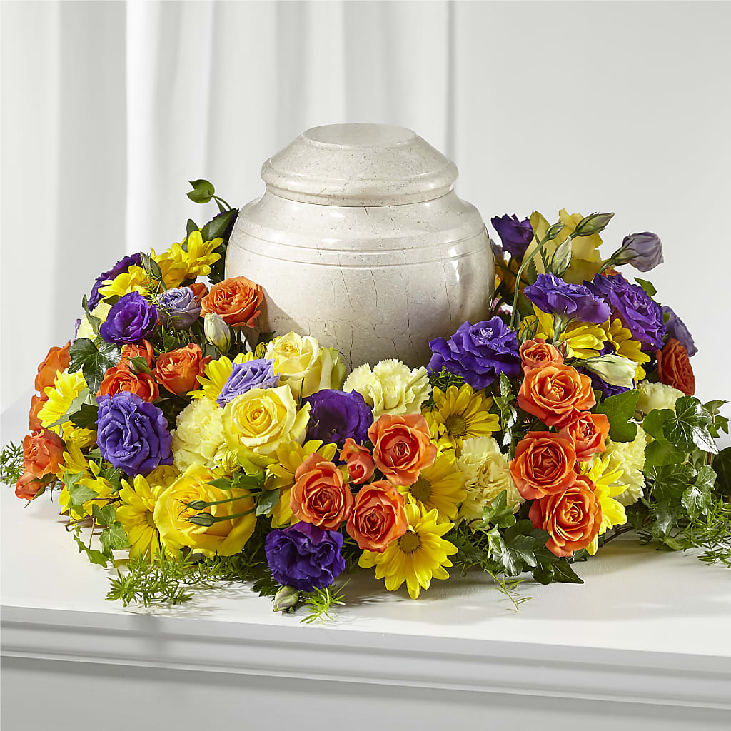 Blossoms of Remembrance Cremation Adornment – Sensation Flowers Boutique Inc, Miami FL