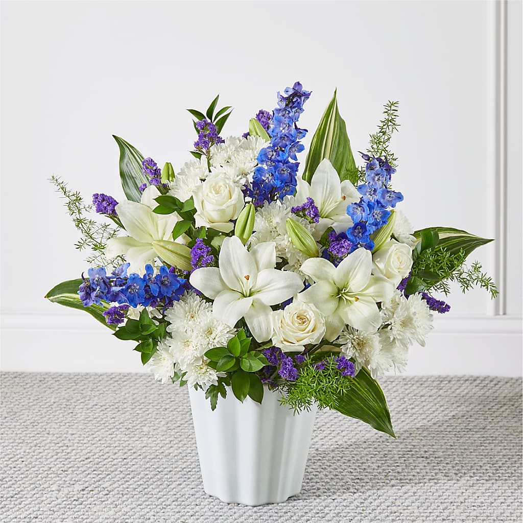 Take Comfort Floor Basket – Sensation Flowers Boutique Inc, Miami FL