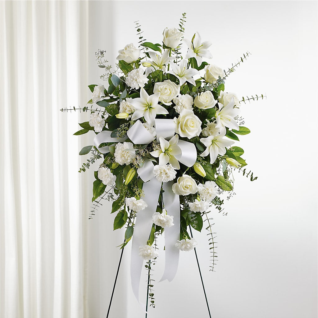 With Care Standing Spray – Sensation Flowers Boutique Inc, Miami FL