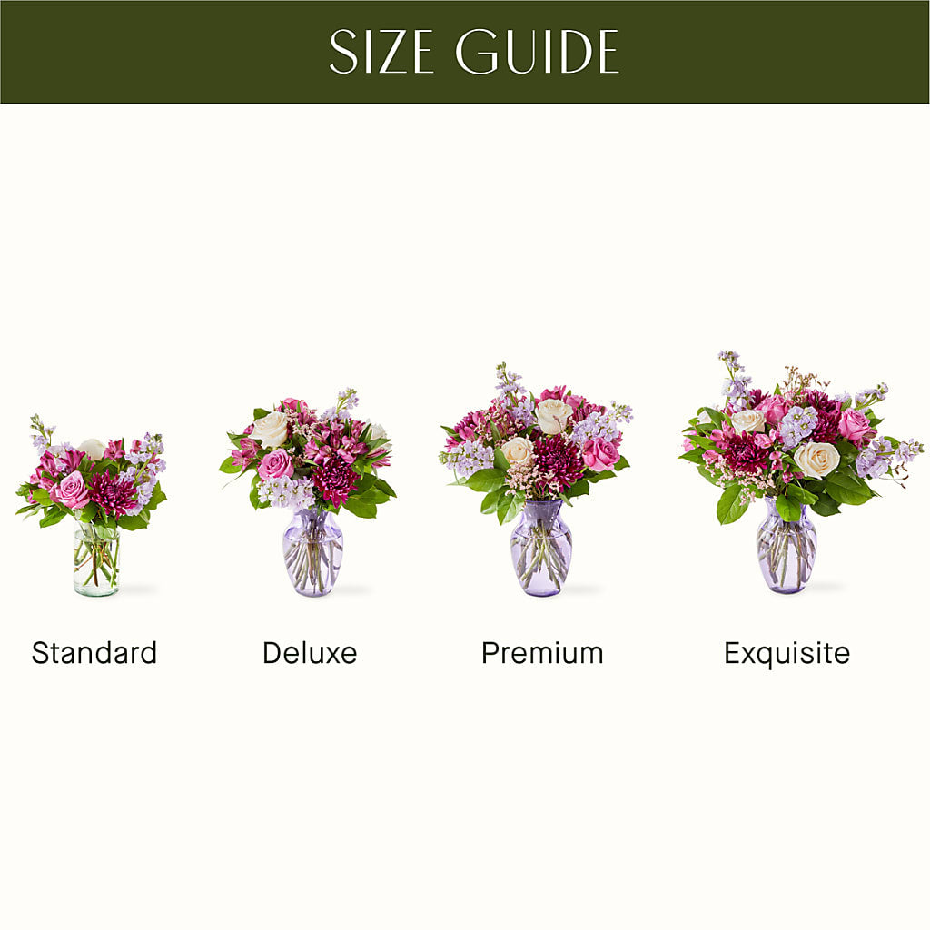 Amethyst Dreams Bouquet – Sensation Flowers Boutique Inc, Miami FL
