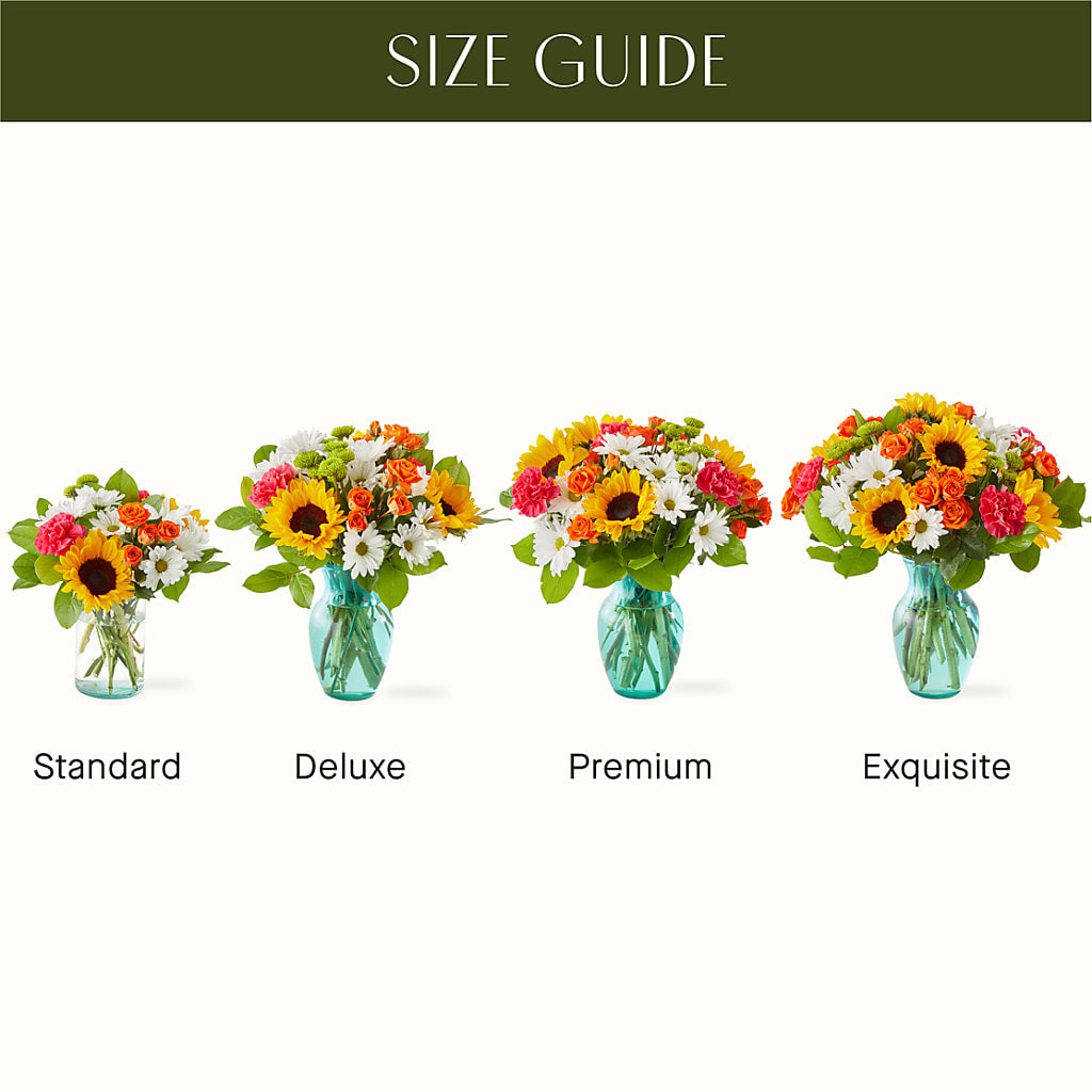 Sun-drenched Blooms Bouquet – Sensation Flowers Boutique Inc, Miami FL
