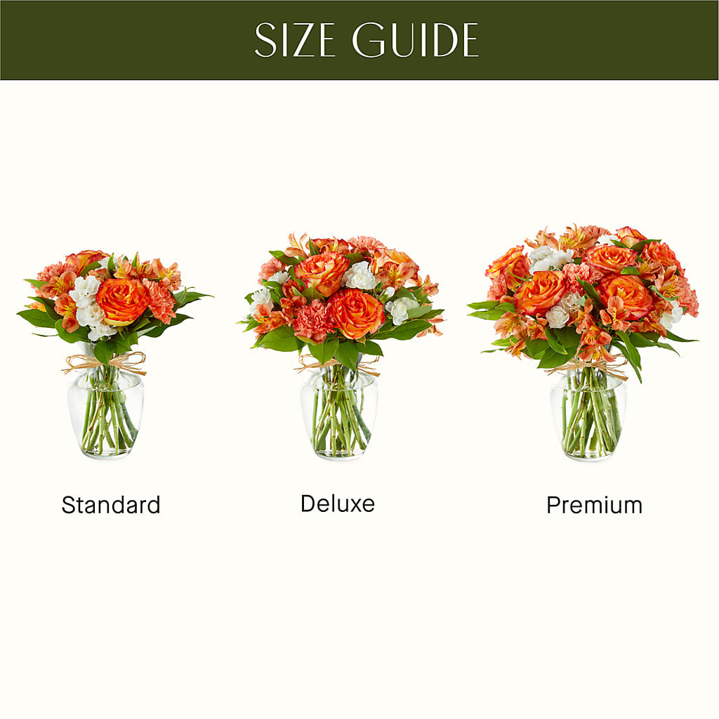 Apricot Glow Bouquet – Sensation Flowers Boutique Inc, Miami FL