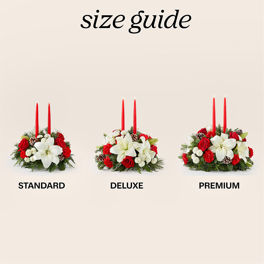 Seasonal Festivities Centerpiece – Sensation Flowers Boutique Inc, Miami FL