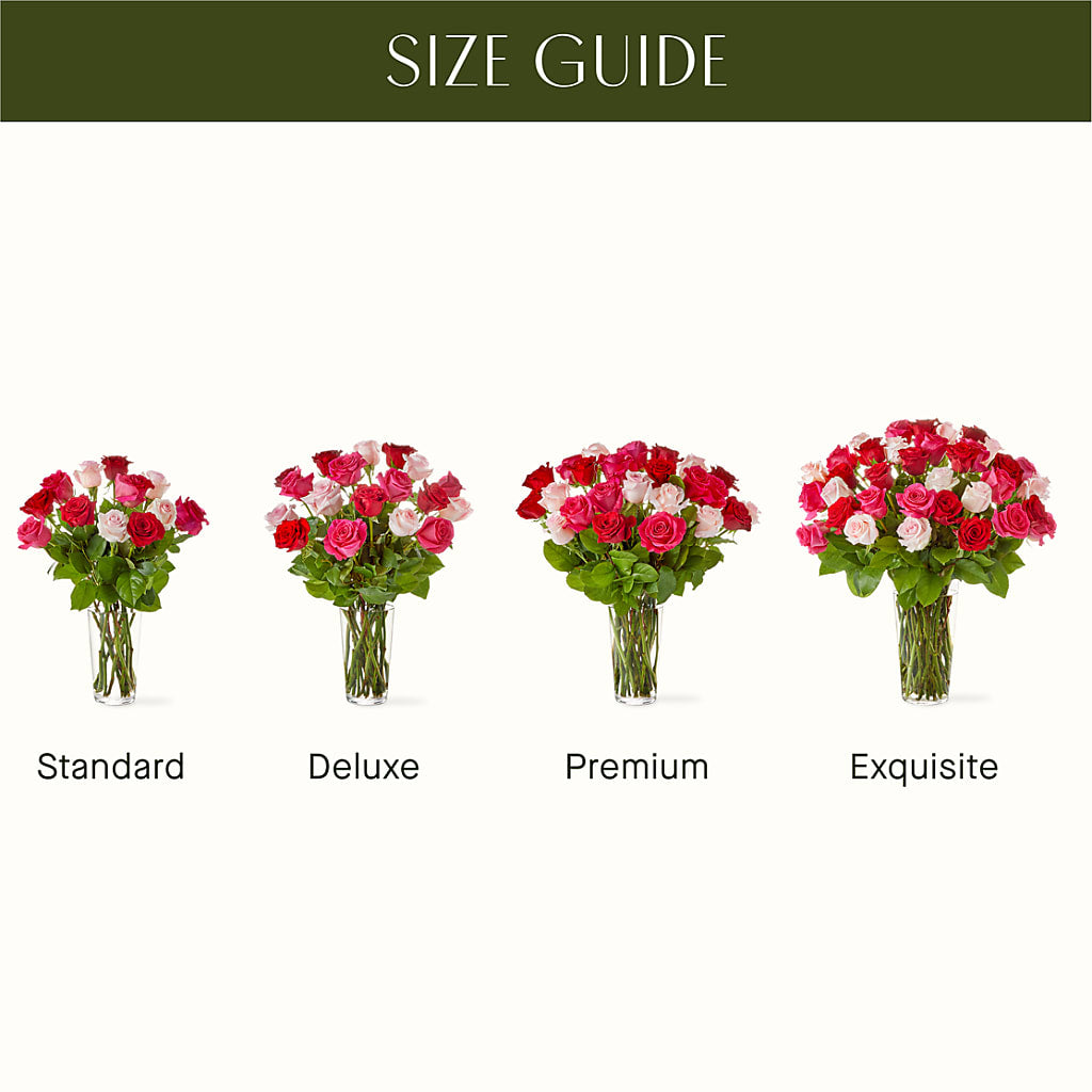 Charming Rose Bouquet – Sensation Flowers Boutique Inc, Miami FL