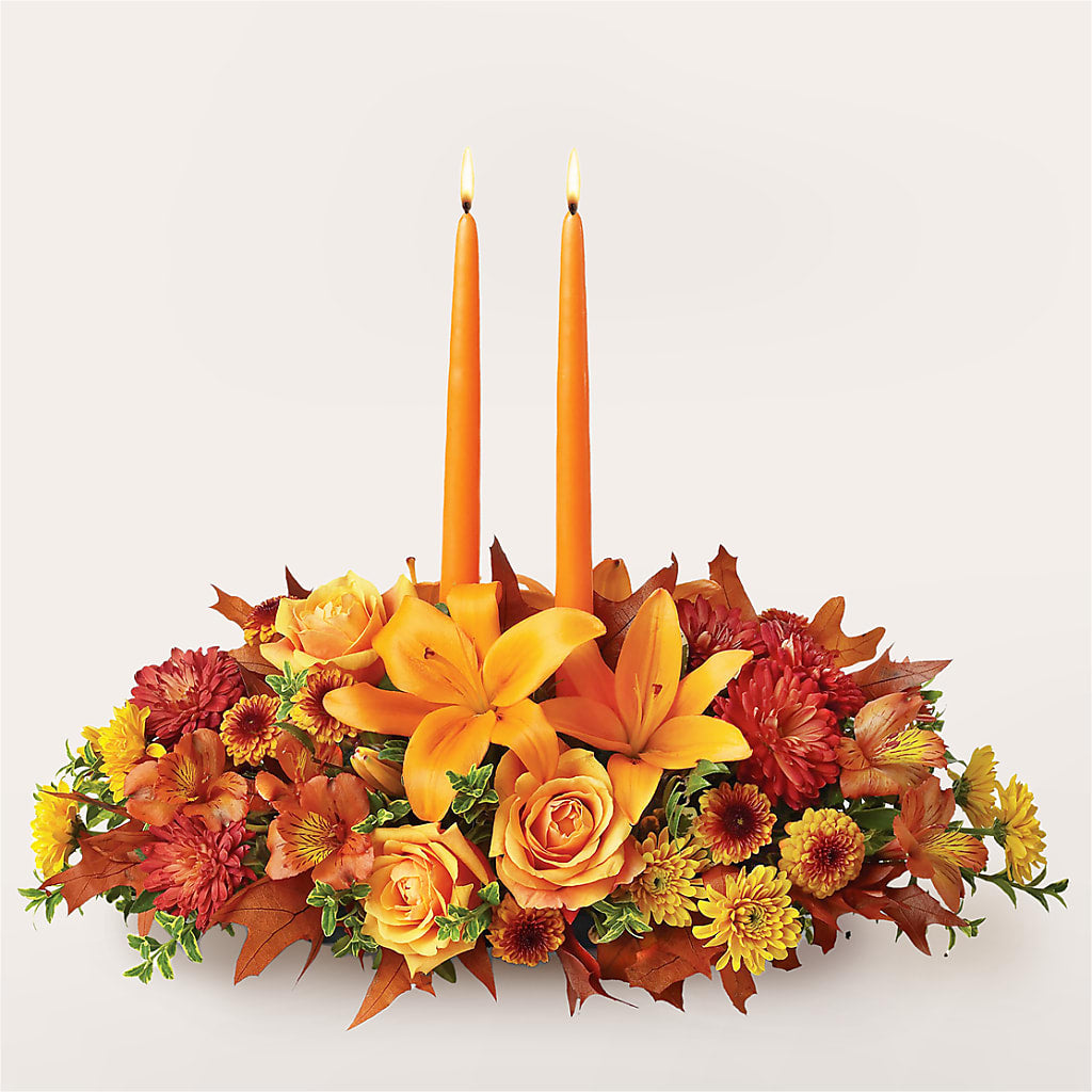 Traditions Centerpiece – Sensation Flowers Boutique Inc, Miami FL