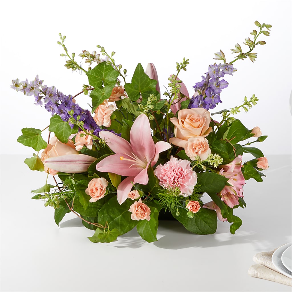 Blossom Time Centerpiece – Sensation Flowers Boutique Inc, Miami FL