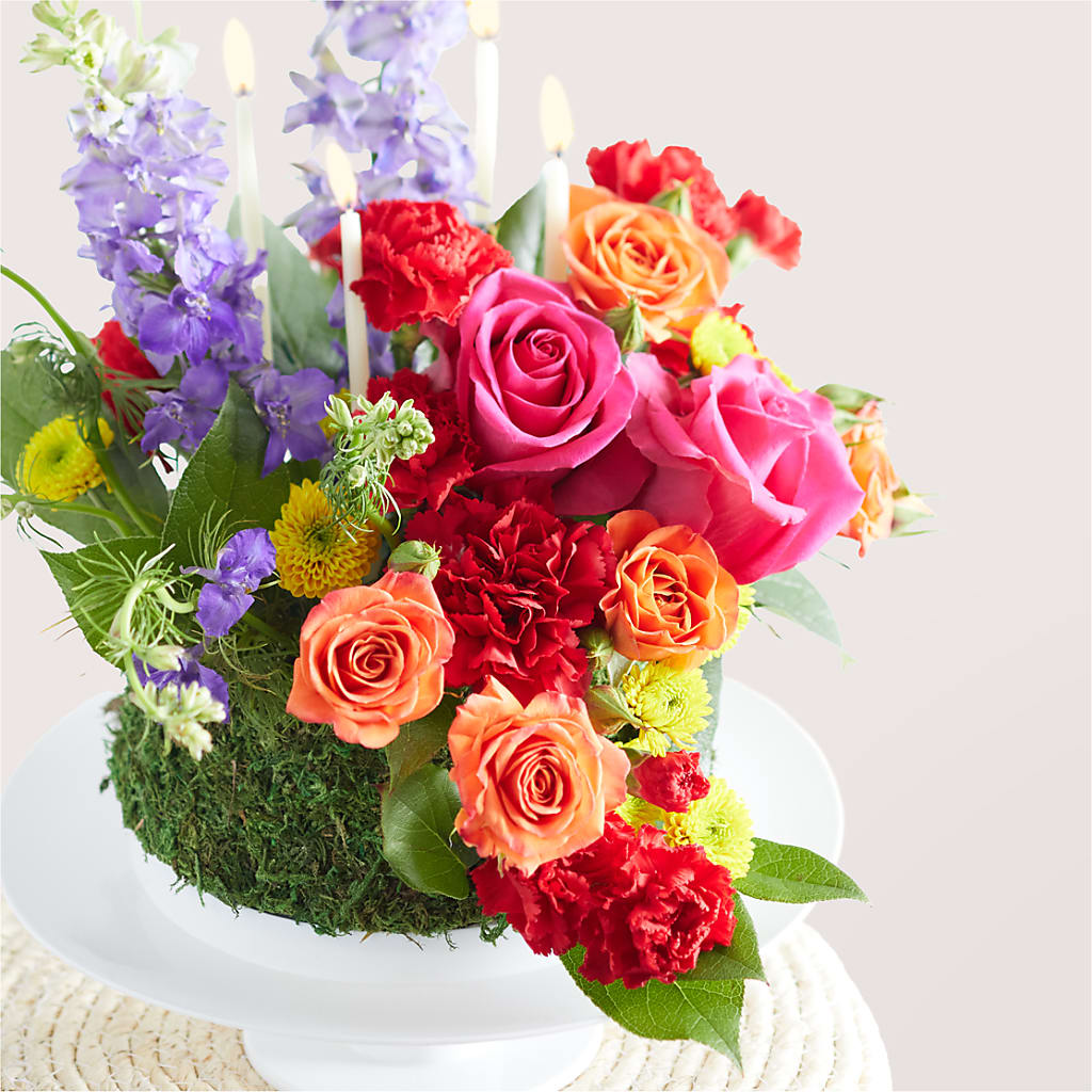 Best Year Yet Floral Cake – Sensation Flowers Boutique Inc, Miami FL