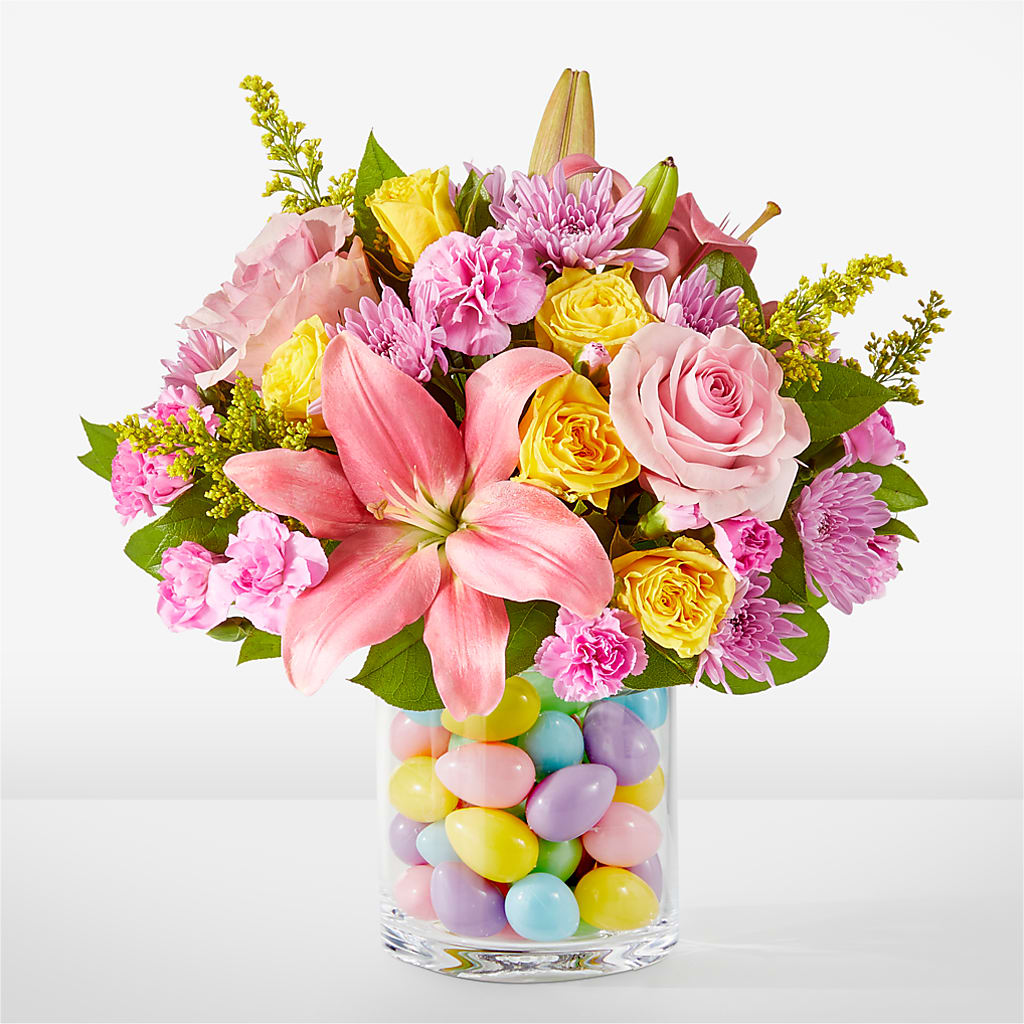 Easter Egg Hunt Bouquet – Sensation Flowers Boutique Inc, Miami FL