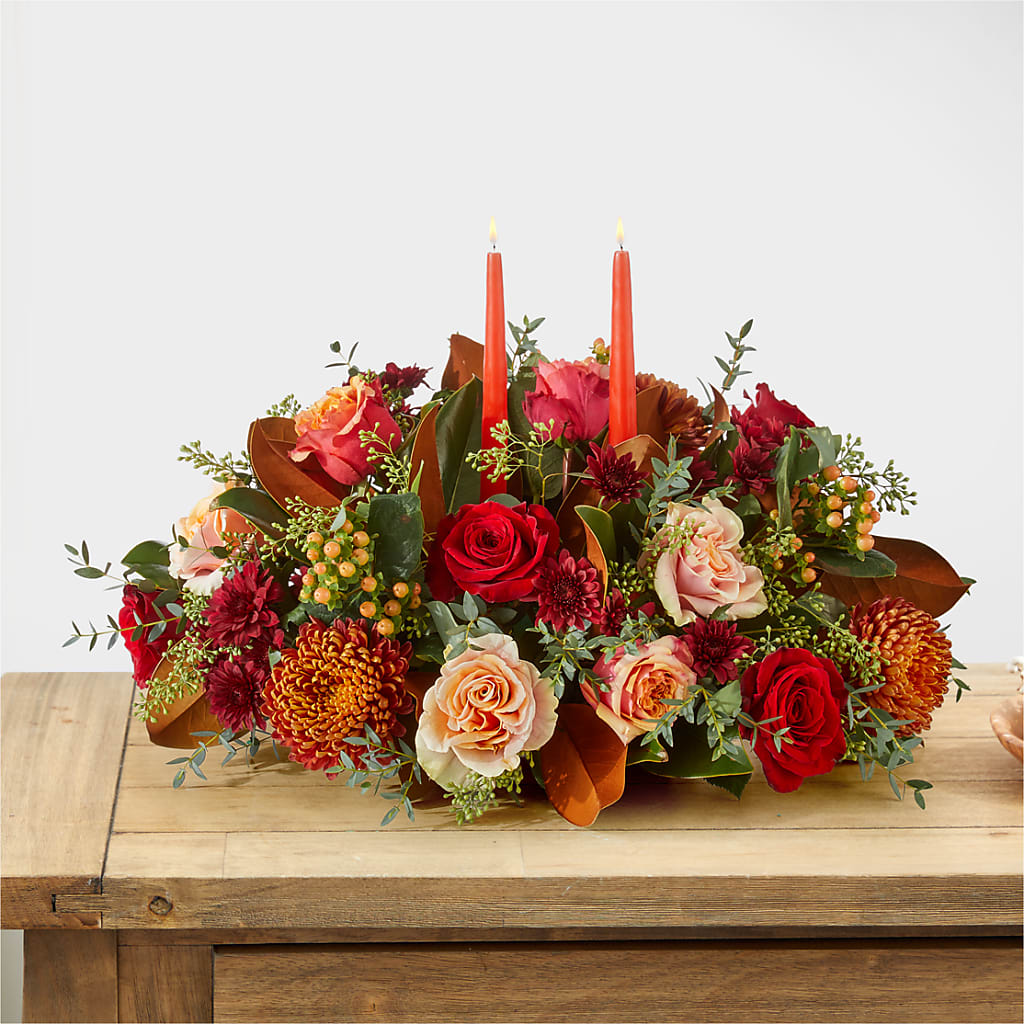 Gather Near Centerpiece – Sensation Flowers Boutique Inc, Miami FL