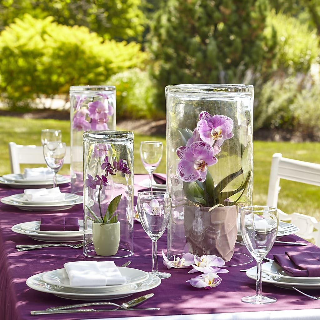 Dramatic Garden Centerpiece – Sensation Flowers Boutique Inc, Miami FL