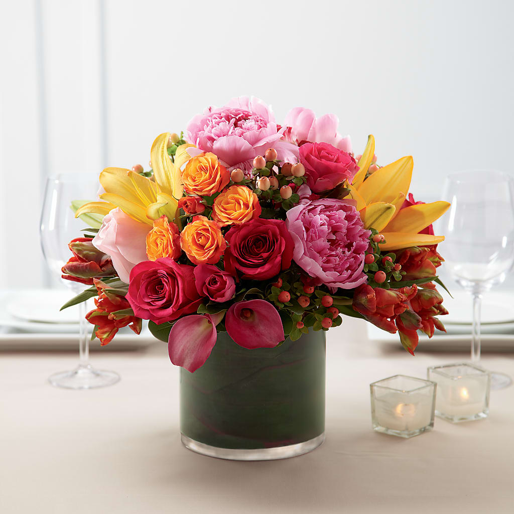 Color Mix Arrangement – Sensation Flowers Boutique Inc, Miami FL