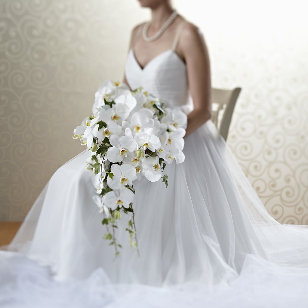 Classic White Bouquet – Sensation Flowers Boutique Inc, Miami FL