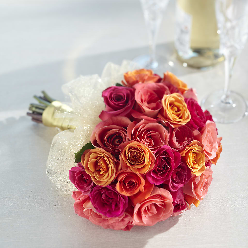 Sweet Roses Bouquet – Sensation Flowers Boutique Inc, Miami FL