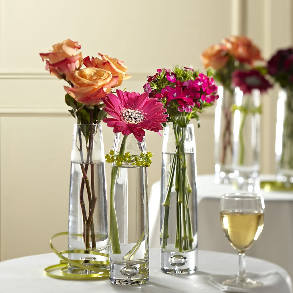 Sparkling Toast Centerpiece – Sensation Flowers Boutique Inc, Miami FL