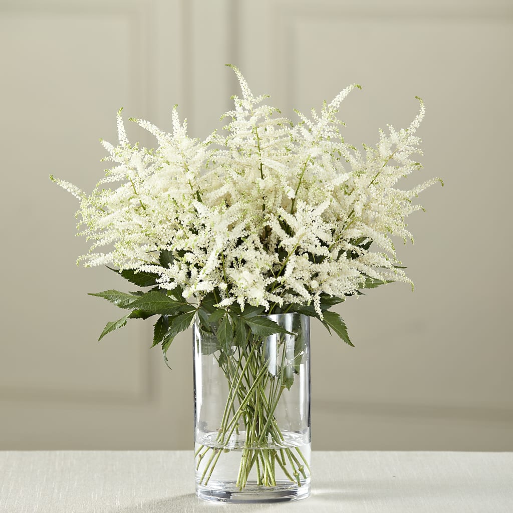 White Astilbe Bouquet – Sensation Flowers Boutique Inc, Miami FL
