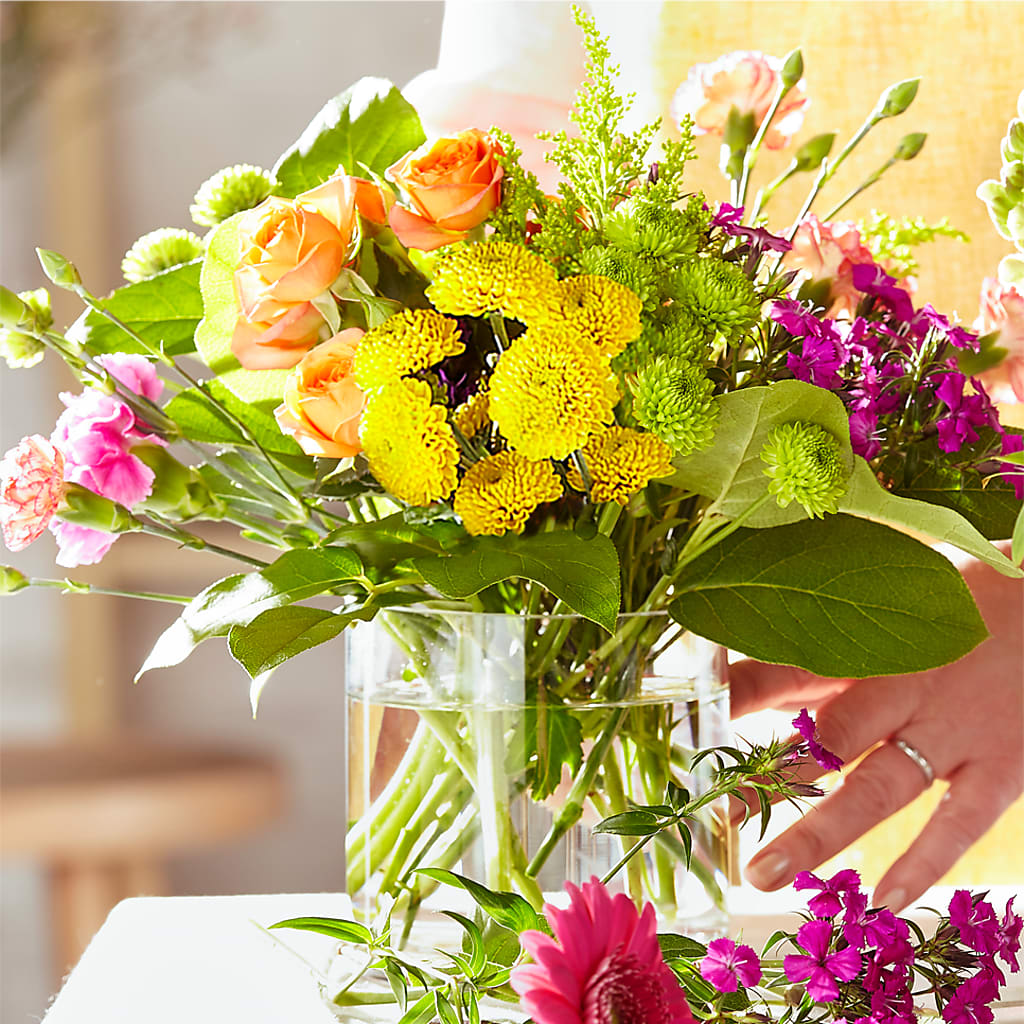 Bold & Bright – A Florist Original –  Sensation Flowers Boutique Inc, Miami FL