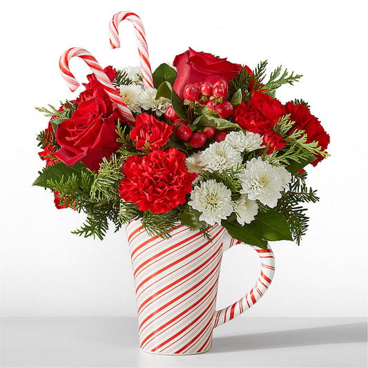 Peppermint Swirl Mug –  Sensation Flowers Boutique Inc, Miami FL