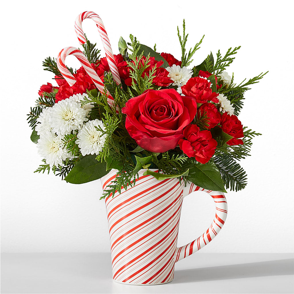 Peppermint Swirl Mug –  Sensation Flowers Boutique Inc, Miami FL