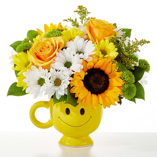 Be Happy Bouquet –  Sensation Flowers Boutique Inc, Miami FL