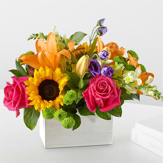 Best Day Box Bouquet –  Sensation Flowers Boutique Inc, Miami FL