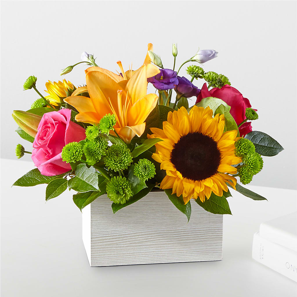 Best Day Box Bouquet –  Sensation Flowers Boutique Inc, Miami FL