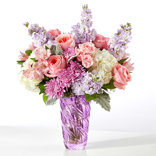 Silver Lining Bouquet –  Sensation Flowers Boutique Inc, Miami FL