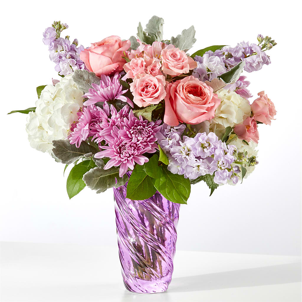 Silver Lining Bouquet –  Sensation Flowers Boutique Inc, Miami FL