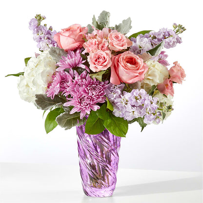 Silver Lining Bouquet –  Sensation Flowers Boutique Inc, Miami FL