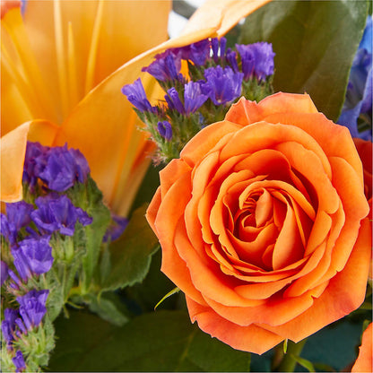 Radiant Citrus Box Bouquet –  Sensation Flowers Boutique Inc, Miami FL