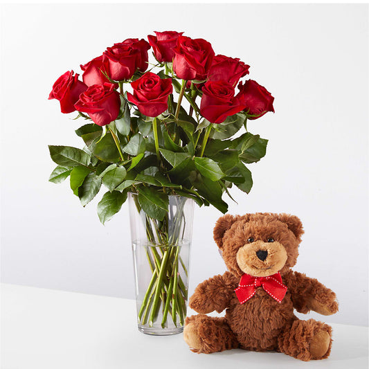 Romantic Long Stem Red Rose Bouquet Bundles –  Sensation Flowers Boutique Inc, Miami FL