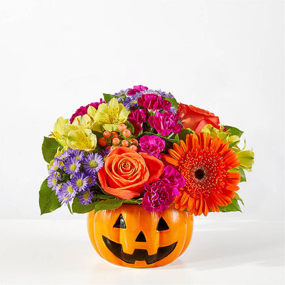 Tricks & Treats Pumpkin –  Sensation Flowers Boutique Inc, Miami FL
