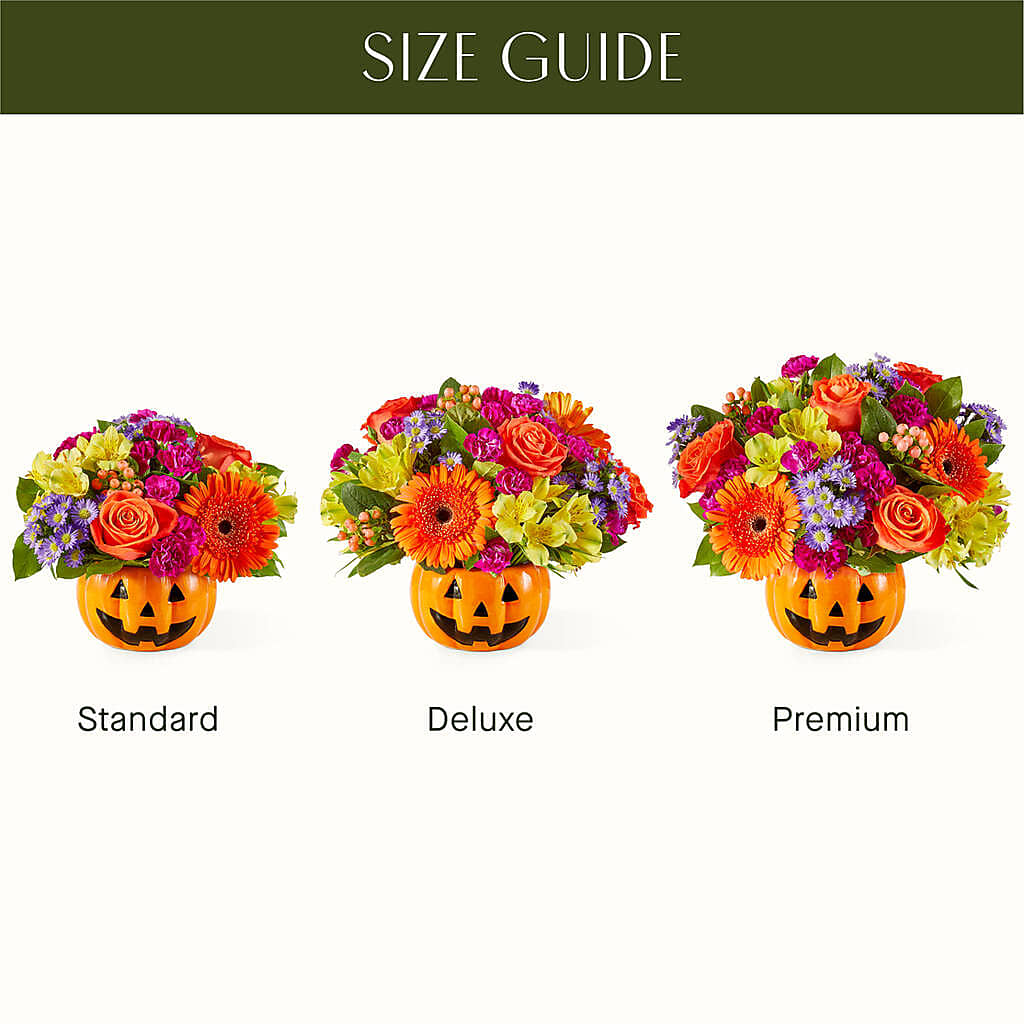 Tricks & Treats Pumpkin –  Sensation Flowers Boutique Inc, Miami FL