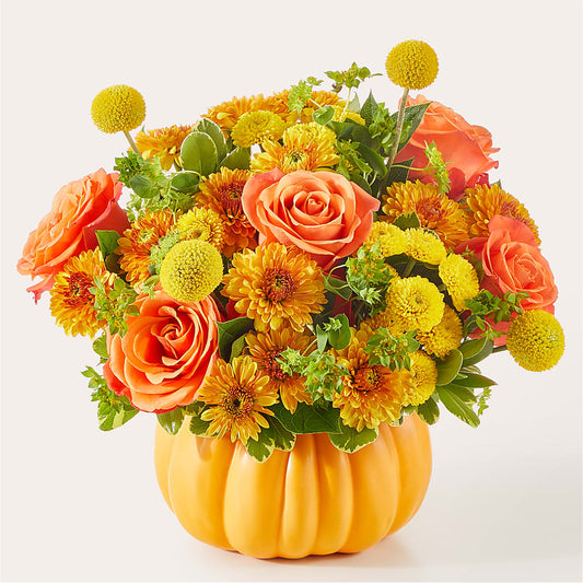 Gourdgeous Pumpkin –  Sensation Flowers Boutique Inc, Miami FL