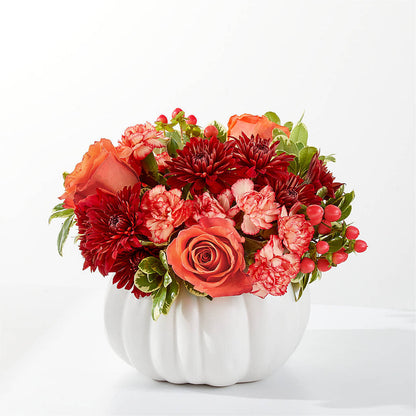 Autumn Air Pumpkin Bouquet –  Sensation Flowers Boutique Inc, Miami FL