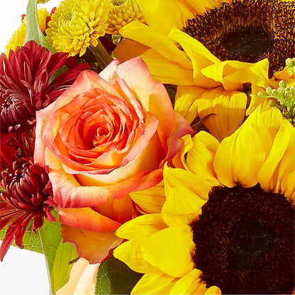 Golden Gourd Pumpkin Bouquet –  Sensation Flowers Boutique Inc, Miami FL