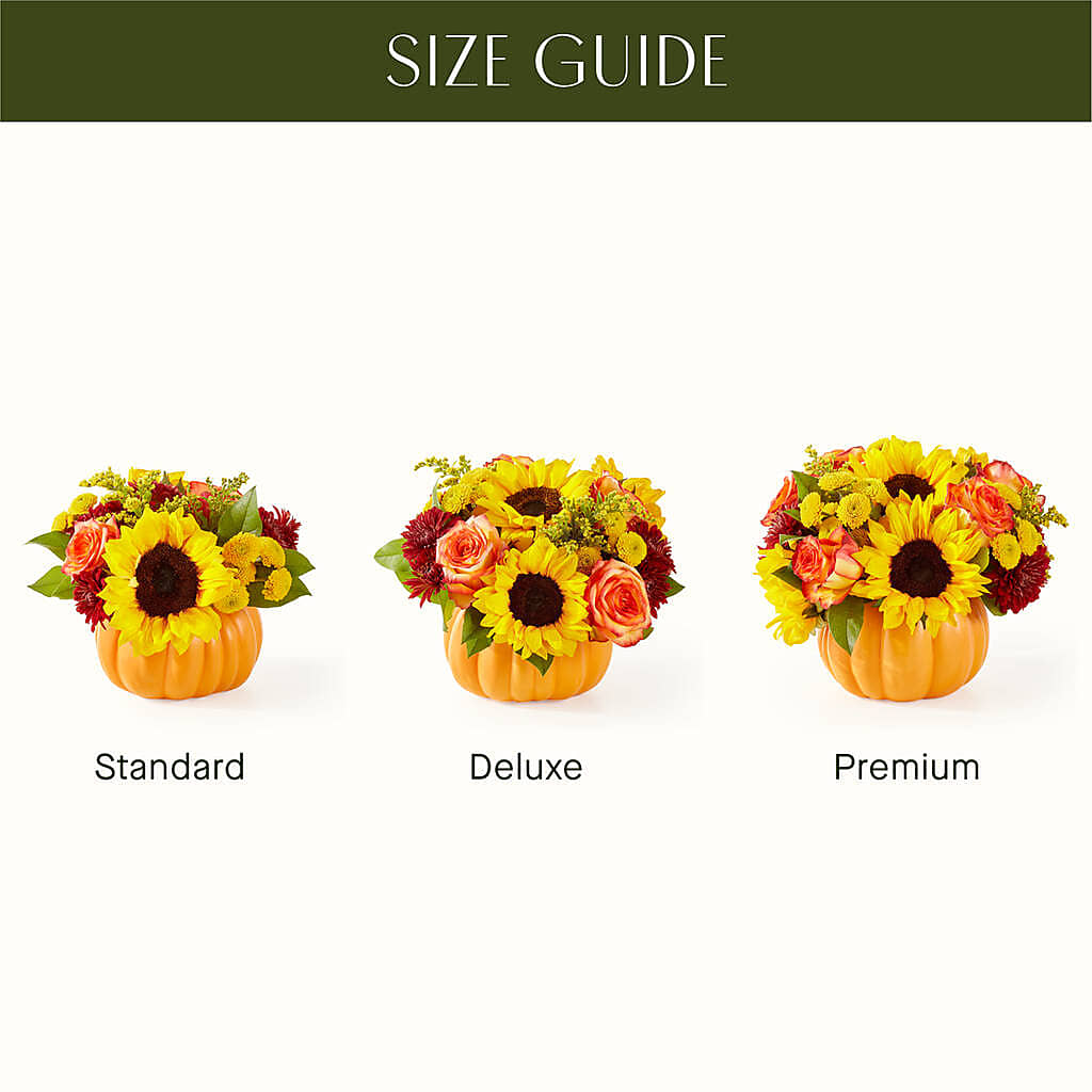 Golden Gourd Pumpkin Bouquet –  Sensation Flowers Boutique Inc, Miami FL