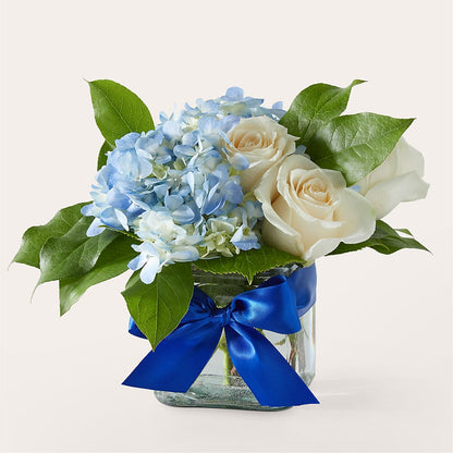 Sky Blue Delight Bouquet –  Sensation Flowers Boutique Inc, Miami FL