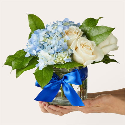 Sky Blue Delight Bouquet –  Sensation Flowers Boutique Inc, Miami FL