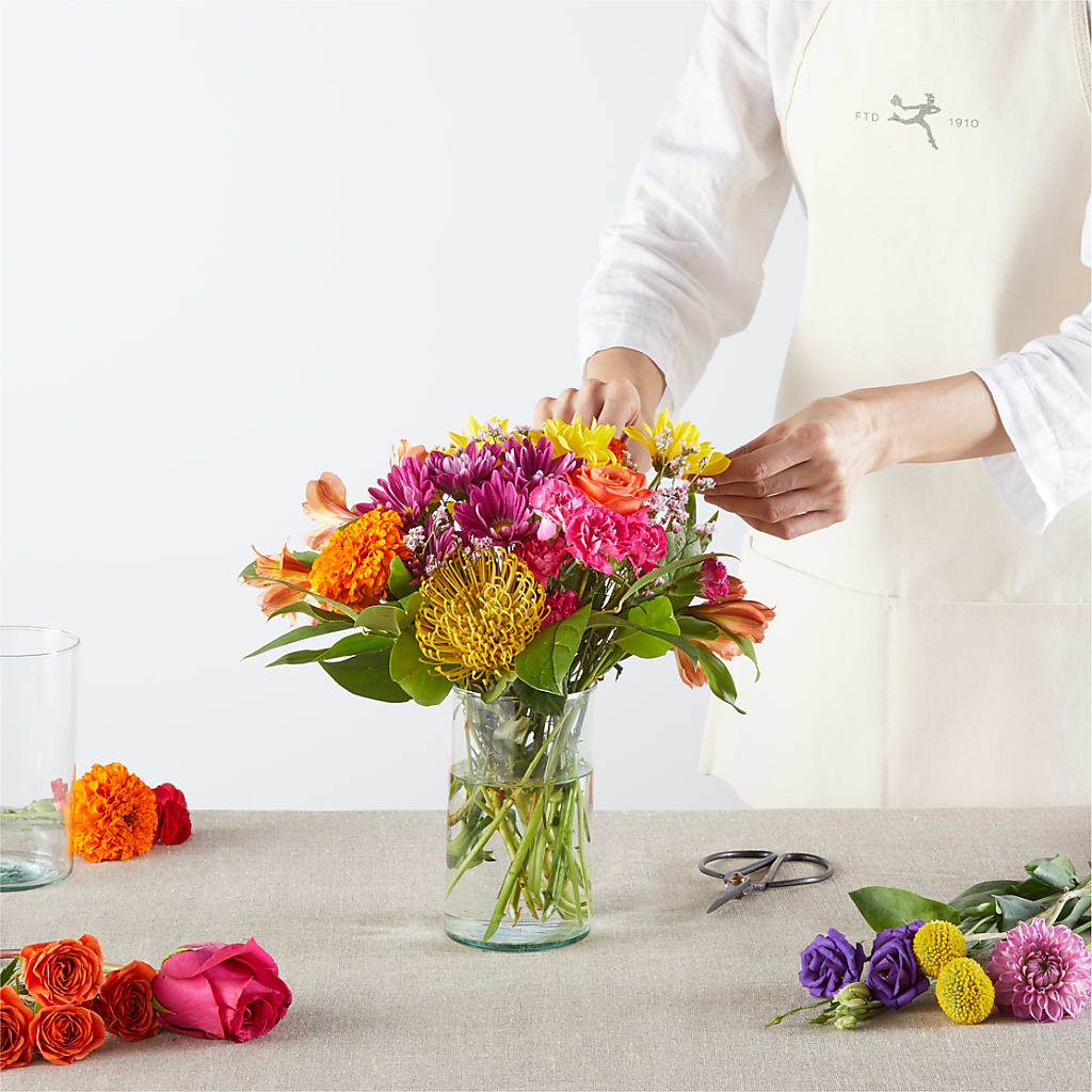 Feast of Color – A Florist Original –  Sensation Flowers Boutique Inc, Miami FL