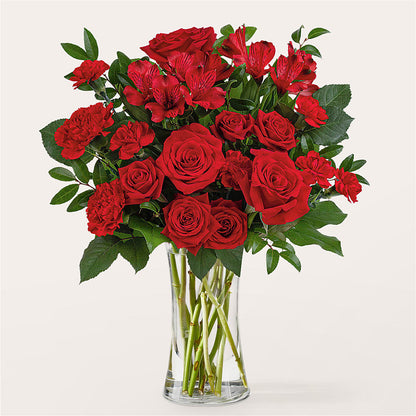 Brilliant Ruby Bouquet –  Sensation Flowers Boutique Inc, Miami FL
