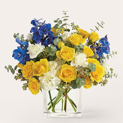Sparkling Citrine Bouquet –  Sensation Flowers Boutique Inc, Miami FL