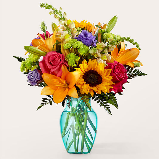 Double Rainbow Bouquet –  Sensation Flowers Boutique Inc, Miami FL