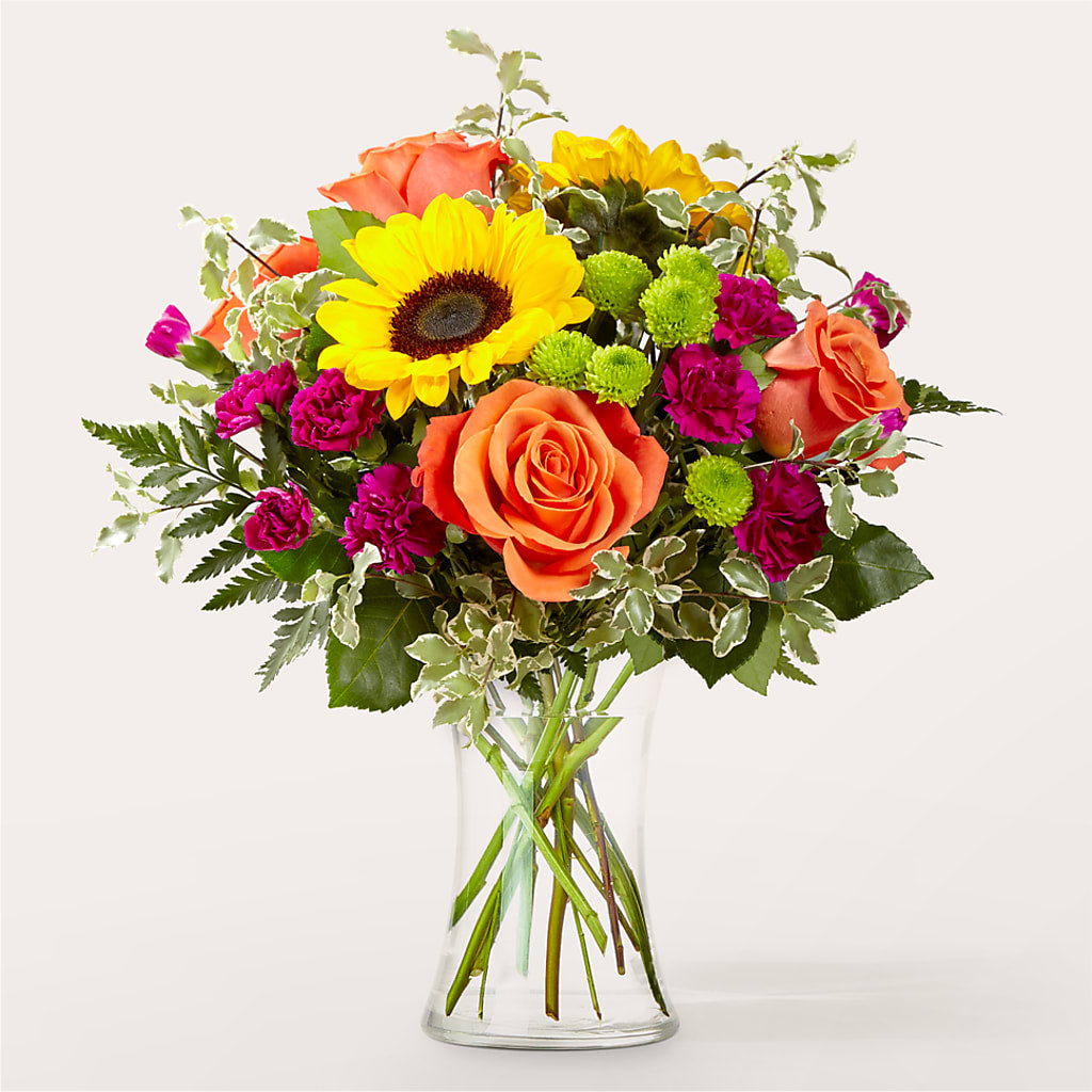 Warmth & Light Bouquet –  Sensation Flowers Boutique Inc, Miami FL
