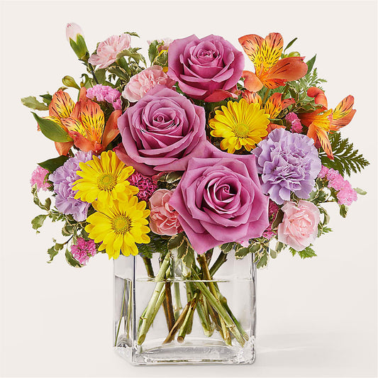 Shades of Happiness Bouquet –  Sensation Flowers Boutique Inc, Miami FL