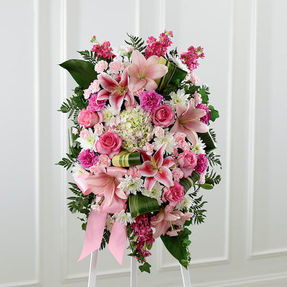Comforting Standing Spray –  Sensation Flowers Boutique Inc, Miami FL